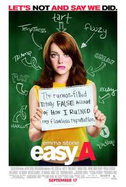 Easy A, Emma Stones latest motion picture premiered in theaters September 17.