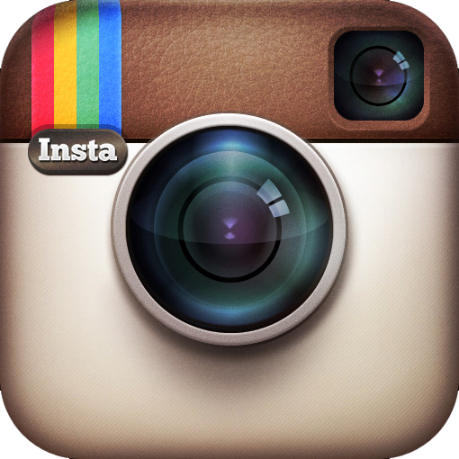 The sleek icon for the Instagram app.