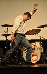 Mr. Connor during his last years performance of The Evolution of Dance.