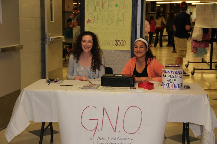 Student Council hosted Girls Night Out to help the Make A Wish Foundation