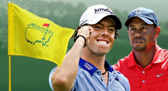 Rory McIlroy and Tiger Woods are the favorites to win the green jacket in 2012.