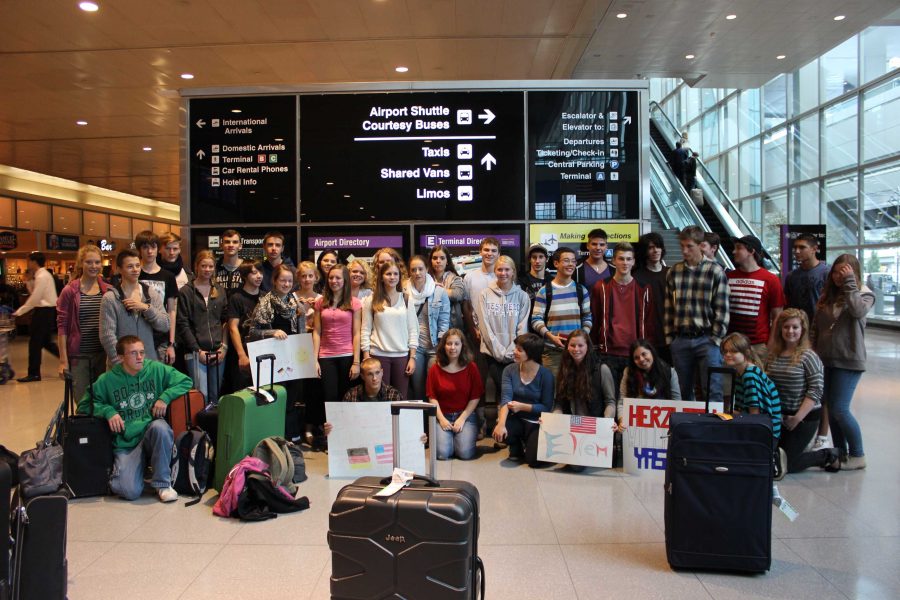 Foreign Exchange Students Arrive from Germany