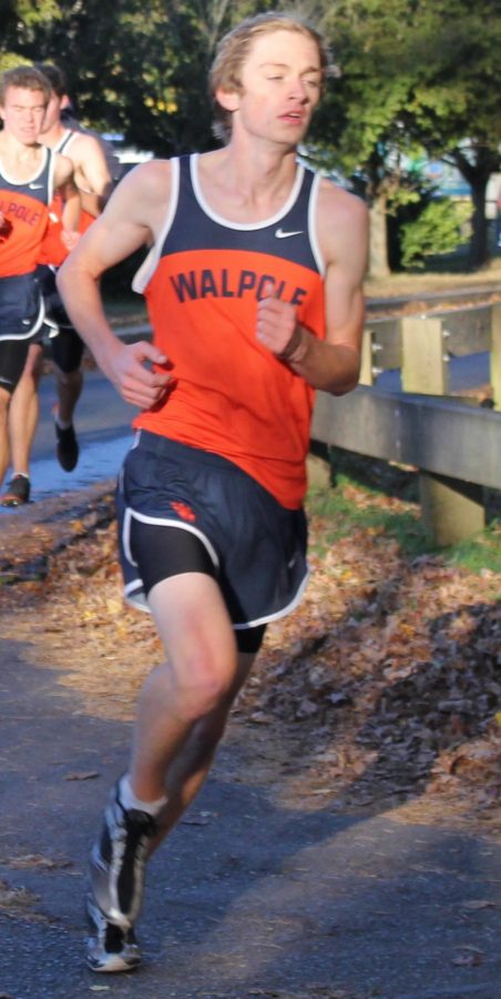 Here he is coming down the homestretch, beating Natick