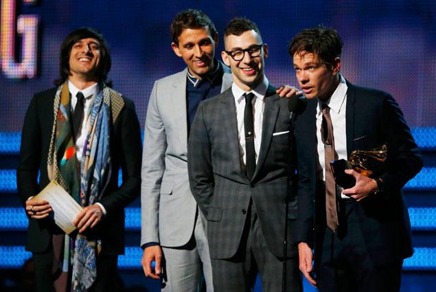 Fun. received a grammy for Best New Artist, and also for Song of the Year, We Are Young. 