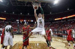 Colton Iverson hopes to lead Colorado State over Missouri in the first round.