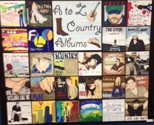 Junior Siobhan Kemple's "A to Z Country Albums."