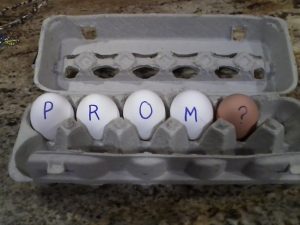 Personalizing the proposal was key when asking my date to prom.