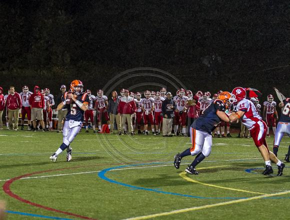 Senior quarterback in last years game against Milton.(Photo/Tim Hoffman)