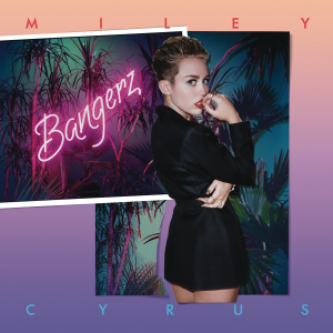 Artwork for Miley Cyrus' new album, "Bangerz."