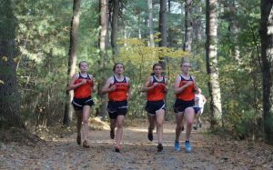 Walpole runners lead the pack.