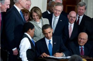 On March 23, 2010, President Barack Obama signed the Affordable Care Act.  Since then, the law has had many problems (NPR). 