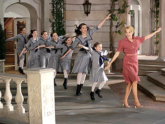 Carrie Underwood played Maria Von Trapp in the live performance of "The Sound of Music."