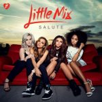 Artwork for Little Mix's sophomore release "Salute"