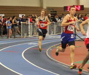 Walpole runner falls behind to Natick