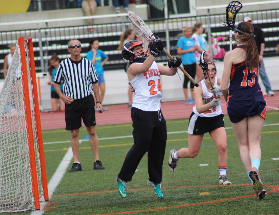 A Walpole attack goes in for a goal. 