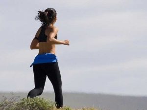 girl running