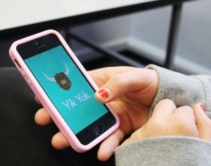 Student use of the Yik Yak app has initiated the question of whether administration should be involved in social media activity.