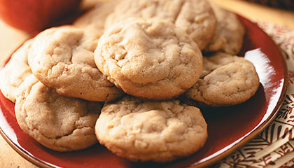 Apple Peanut Butter Cookies