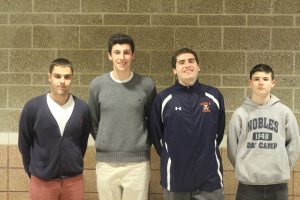 ABOVE: 2015 Walpole Boys Tennis Captains