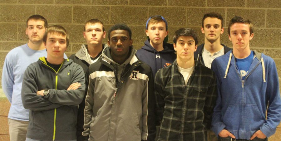 Boys Track Spring Captains
