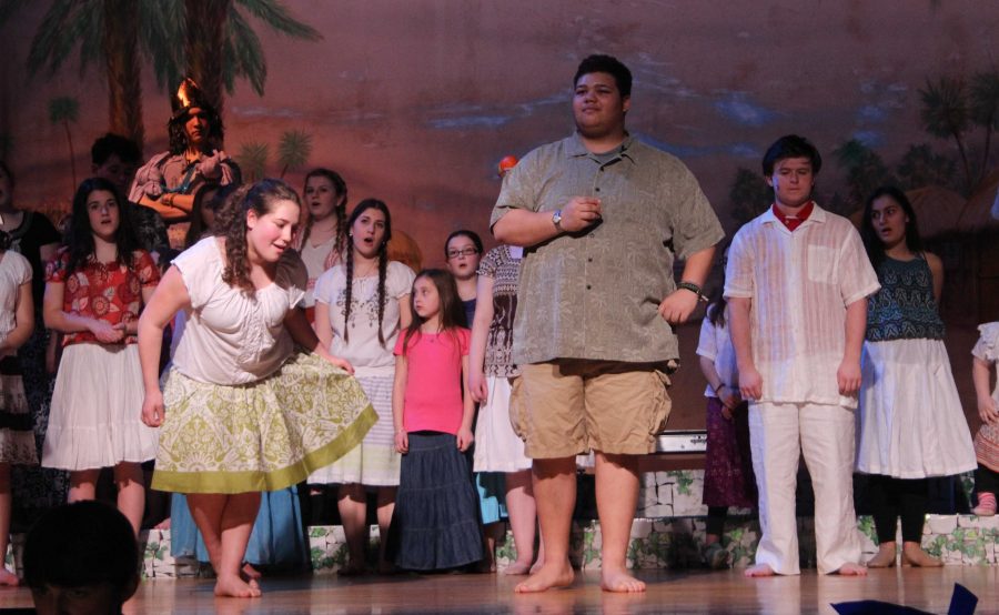 Drama Club Prepares For Their Annual Winter Musical, Once On this Island