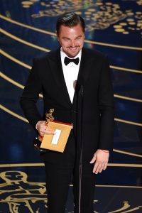 Leonardo DiCaprio won his first Oscar for his role in "The Revenant". 