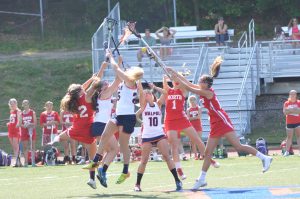 Rebels battle North Attleboro for a draw to start the second half of Thursday’s DII East quarterfinal game.