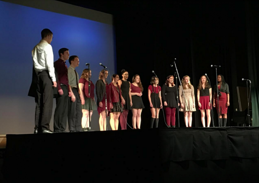 WHS+A+Cappella+Group+Performs+at+King+Philip+High+School