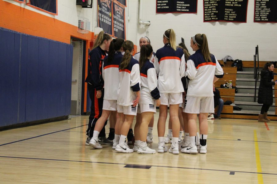 Walpole Girls Basketball Leads Herget Division with 12-3 Record
