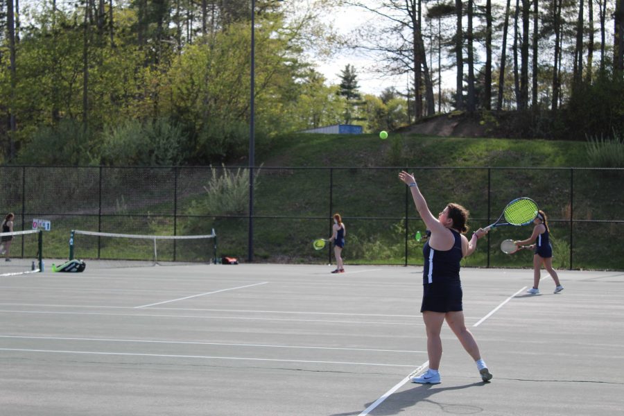 Walpole Girls Tennis Falls to Newton North