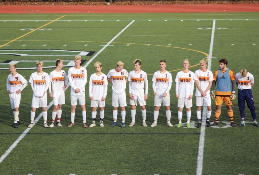 Boys Soccer lost to the undefeated Nauset Warriors 2-1 on Nov. 12.
