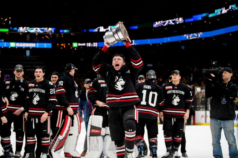 Lincoln Griffin Contributes to Northeastern Beanpot Championship