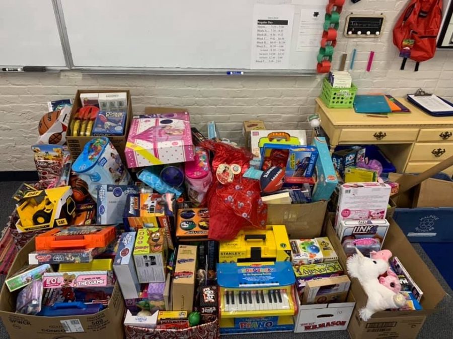 Toys+collected+in+a+classroom+at+WHS.