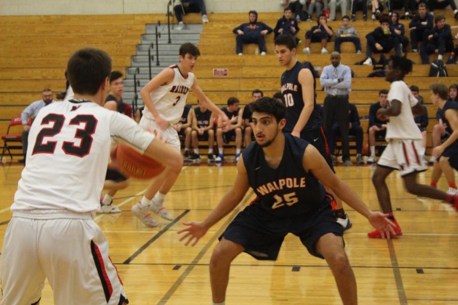 Walpole Boys Basketball Falls to Wellesley