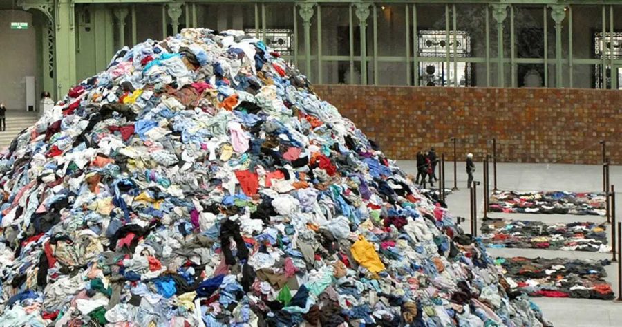 In the United States, 11 million tons of clothing end up in landfills every year.