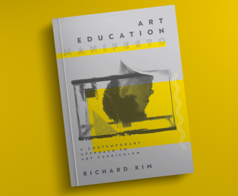 Kims textbook Art Education Manifesto highlights contemporary art education practices. (Photo/Richard Kim)