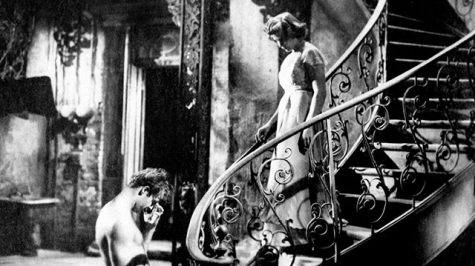 Stella and Stanley on the scene of A Streetcar Named Desire