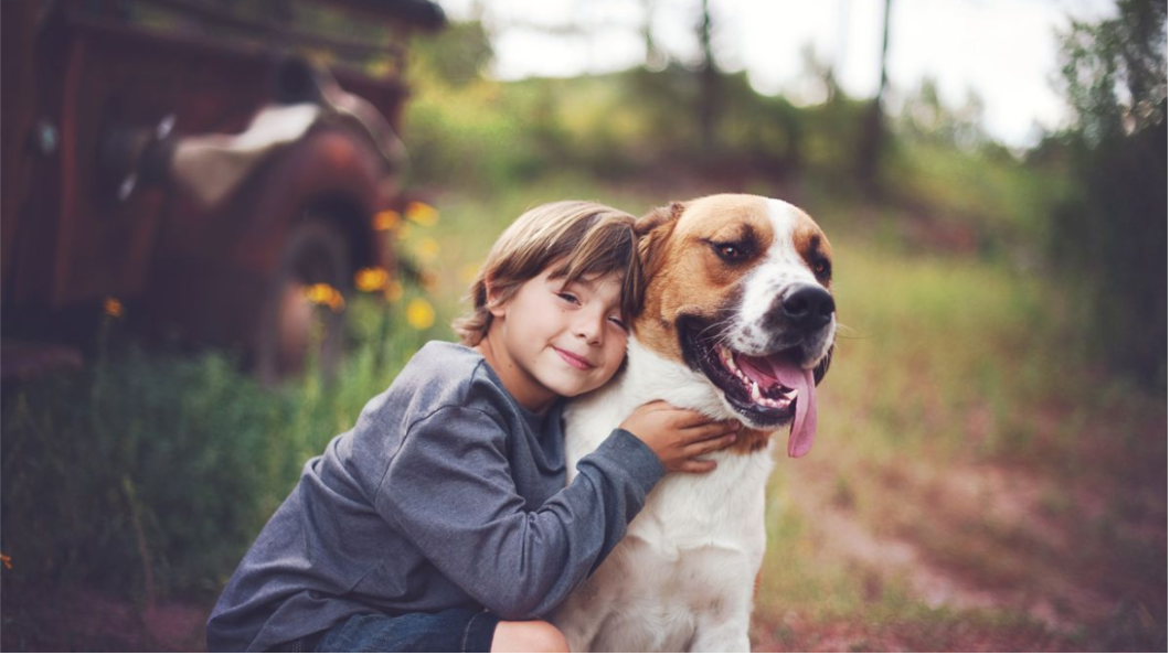 Children with dogs have proven to be more empathetic.