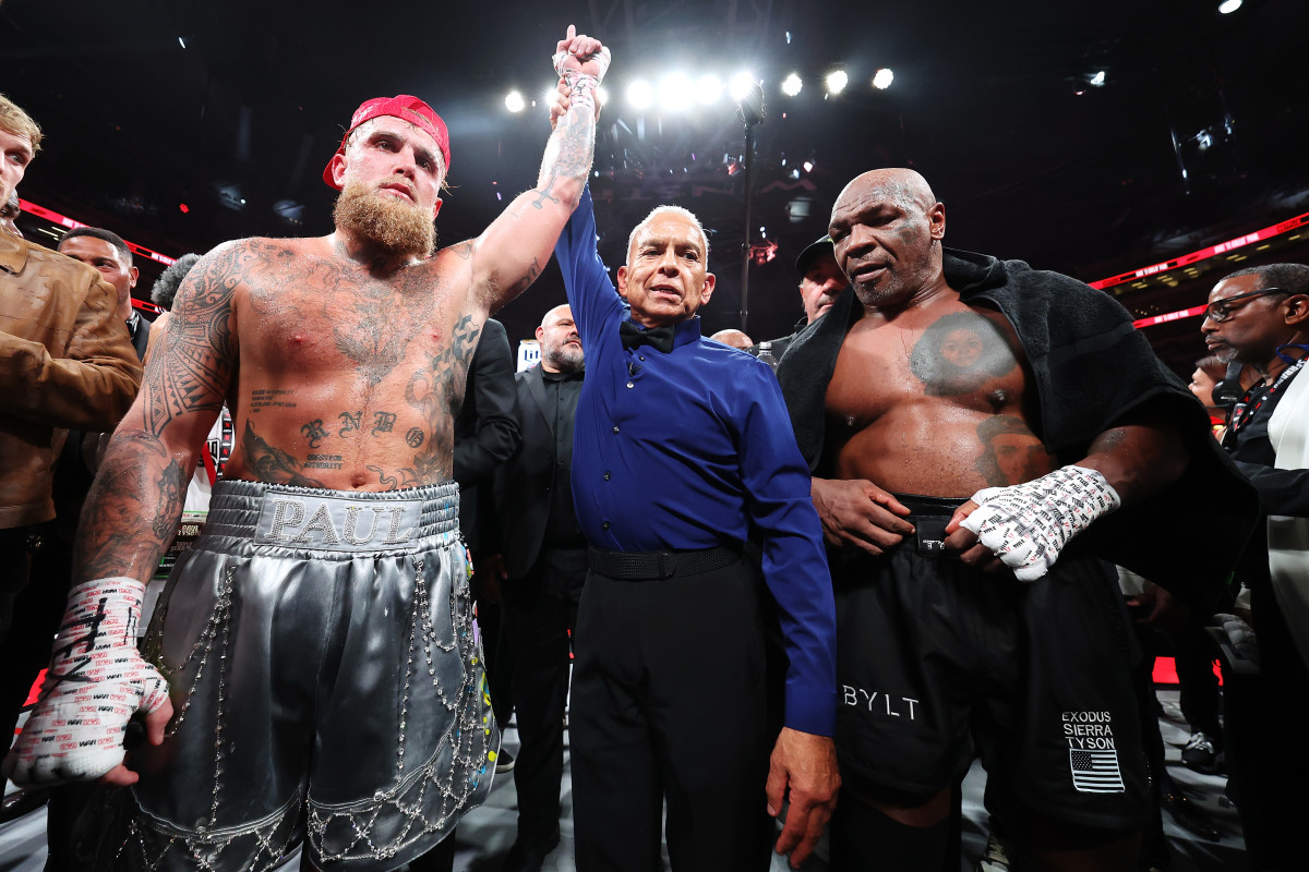 Jake Paul defeats Mike Tyson in unanimous decision