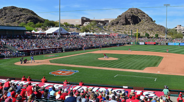 Arizona Diamondbacks Spring Training stadium in Scottsdale Arizona