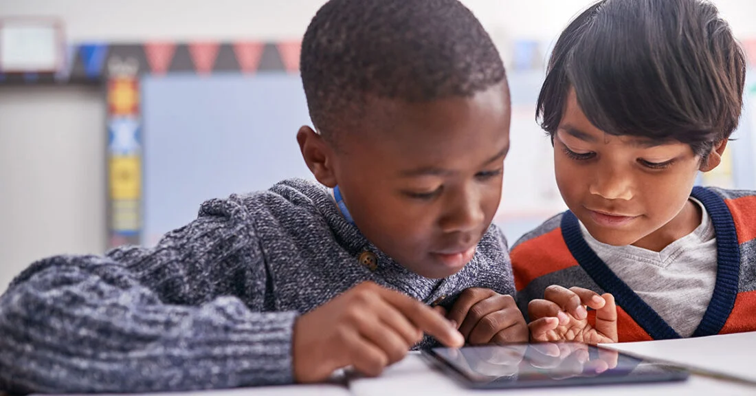 Generation Alpha Students in a School Setting