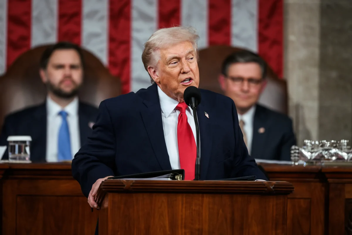 Donald Trump Delivers State of the Union Address